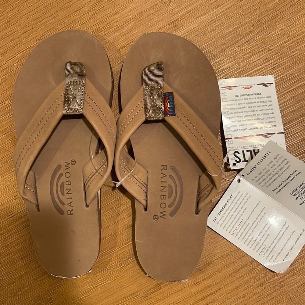 Women’s rainbow sandals